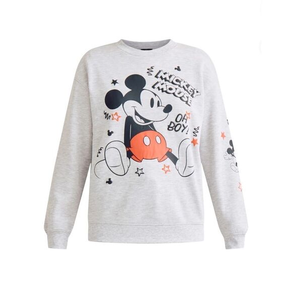 Disney Mickey Mouse Scribbles Graphic Sweatshirt Size XXS - Picture 5 of 8